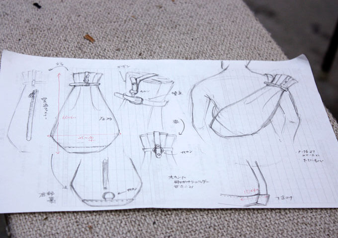 5周年記念鞄 準備風景3