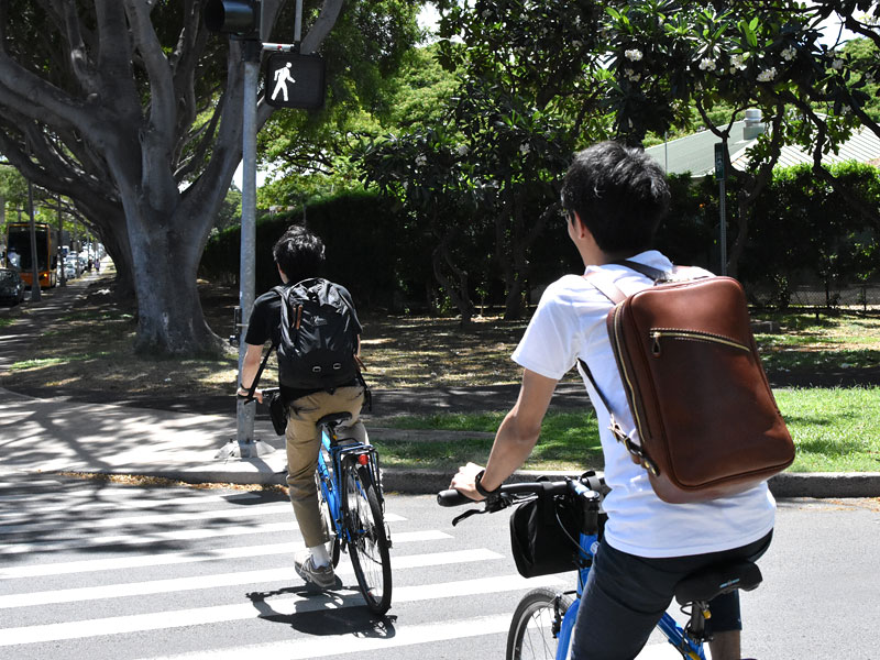 ベリッシモリュック 作り手使用例