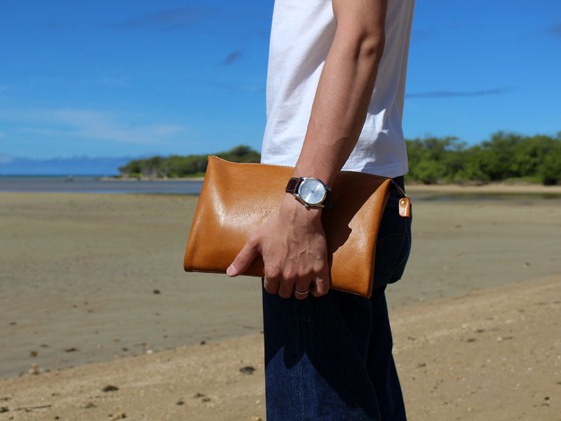 ダブルクラッチバッグ 作り手使用例