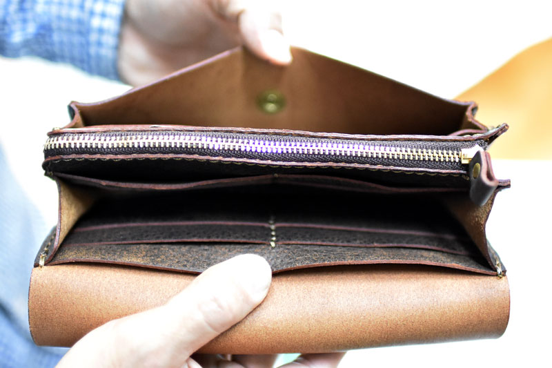 ダンケウォレット 収納部