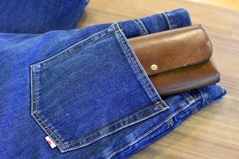 ダブルフラップ長財布(WL-2) ズボンのポケット