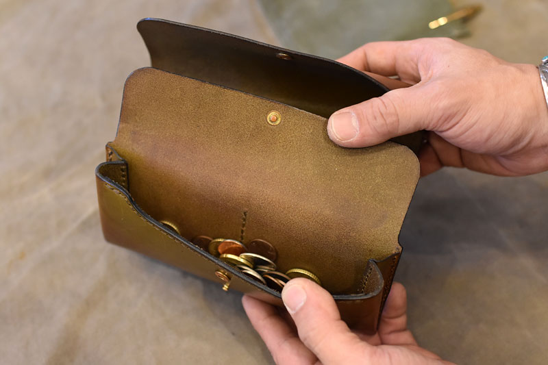 ダブルフラップ長財布(WL-2) 小銭入れ