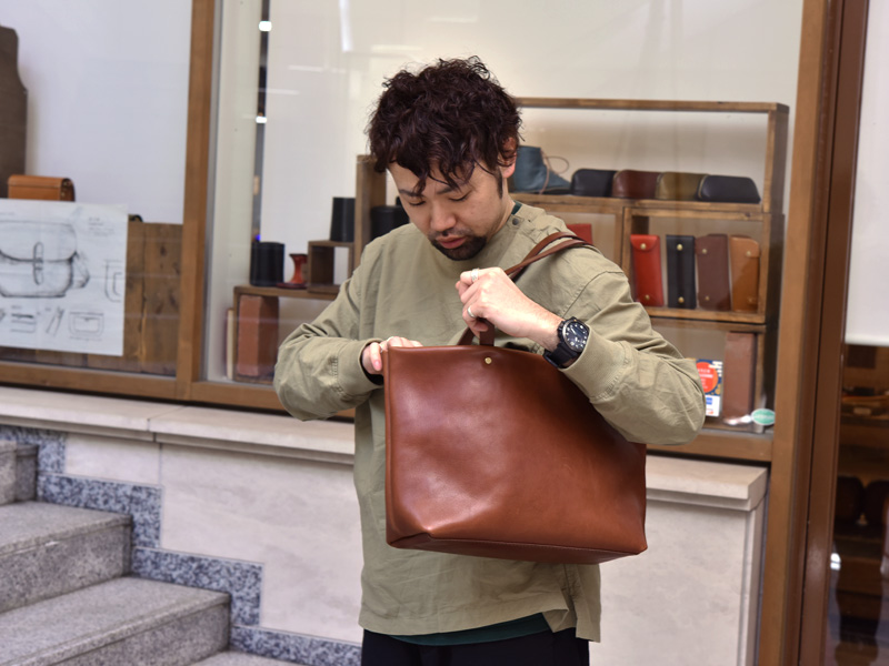 フツウトート(T-3)Sサイズ着用例その2