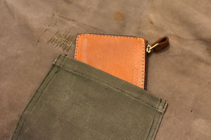 L字ファスナーミニ財布(KK-38) ポケット収納