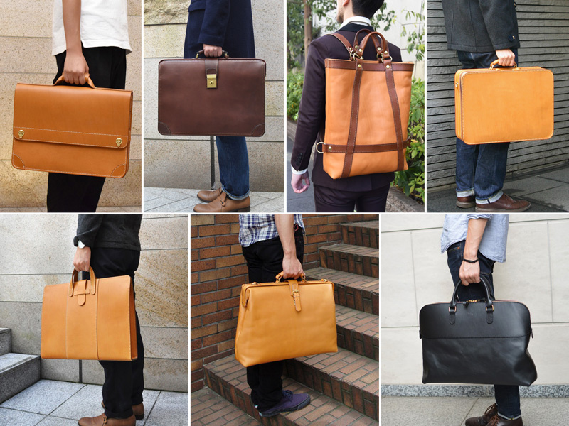 A3サイズが入るビジネスバッグたち