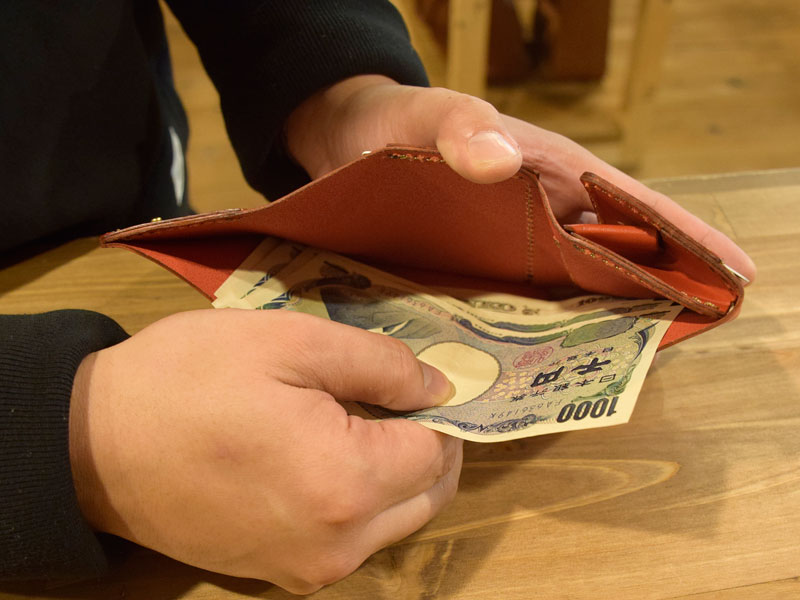 一寸ウォレット(TB-1942) お札入れ