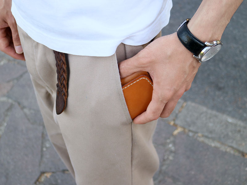 一寸ウォレット(TB-1942) 使用例