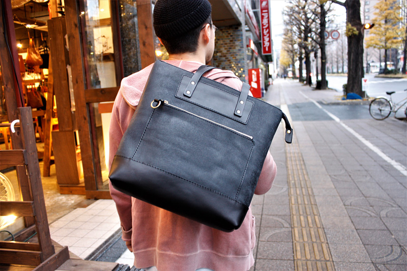 ネビアのウェリントン・ファスナートート(T-151) 肩掛け