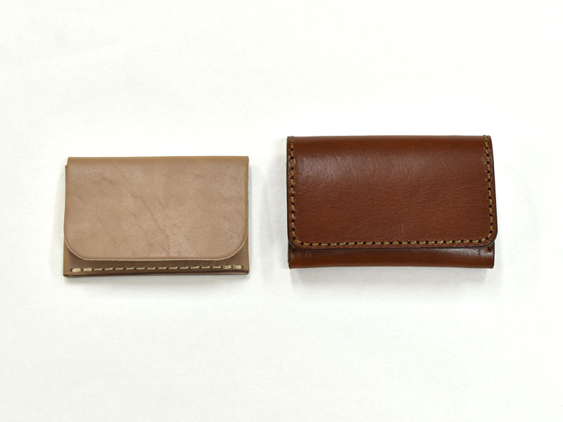 ミニマム名刺入れ(NSA-16)と名刺入れ(KV-24)比較1