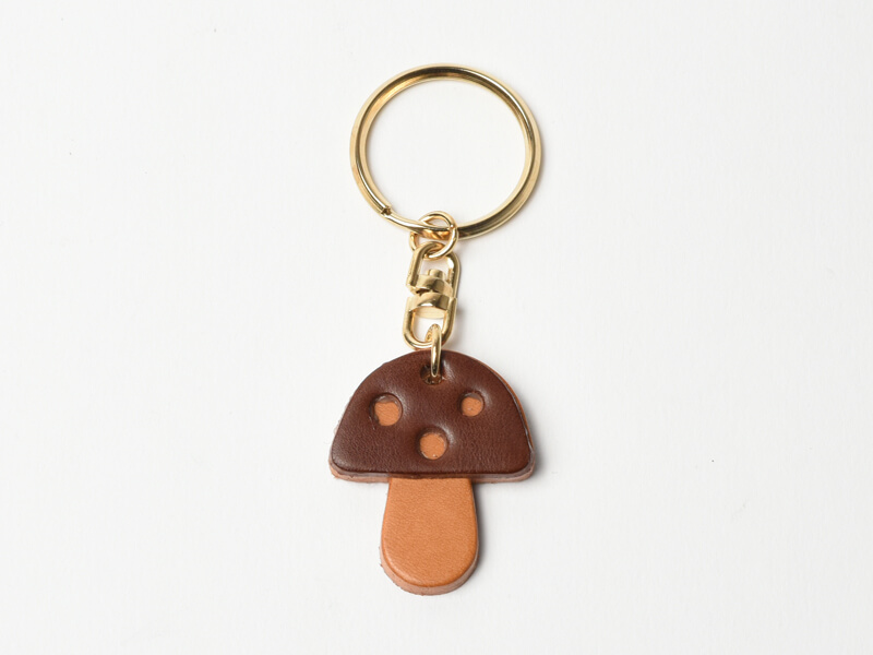 キーホルダー・きのこ(KE-210) 前面