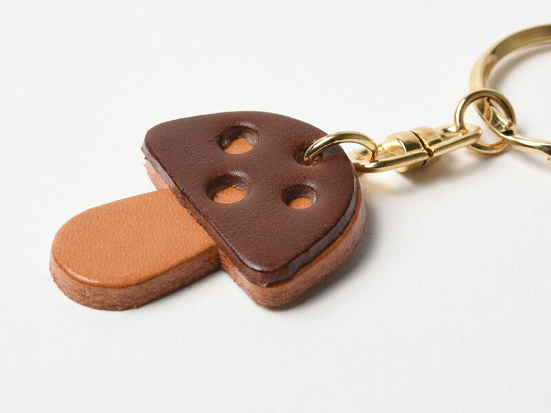 キーホルダー・きのこ(KE-210) 側面