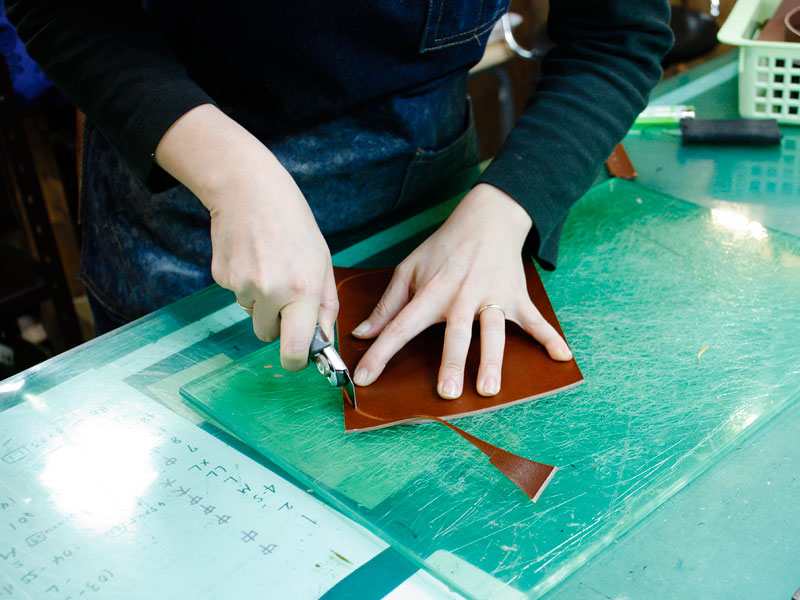 前ポケミニリュック(TB-1948) 製作の様子1