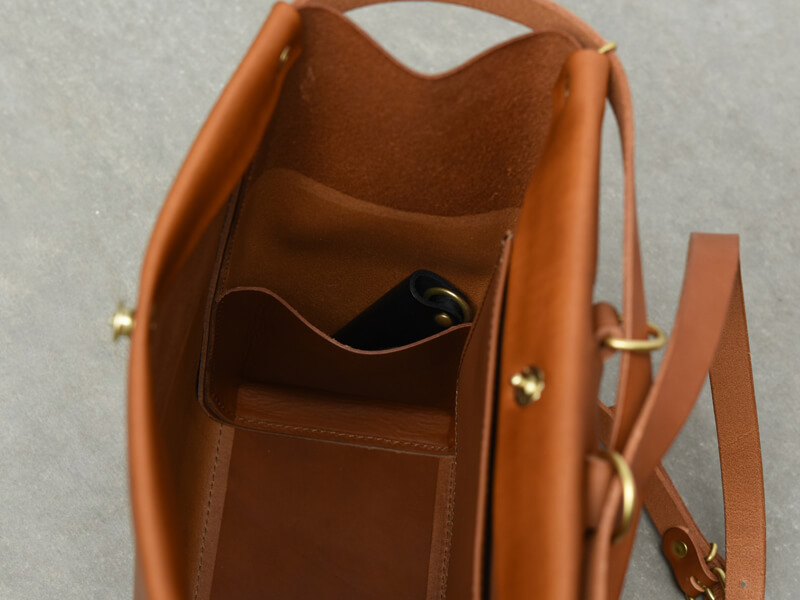 ボックスリュック(G-82) 側面ポケット