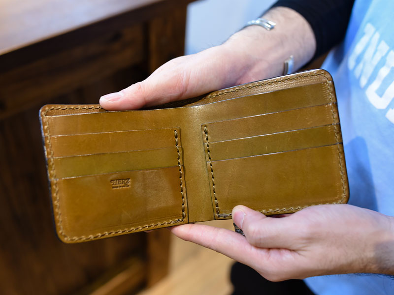 二つ折り財布(WS-7)　カード入れ