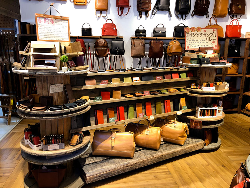 春財布エイジングサンプルリレー 博多店