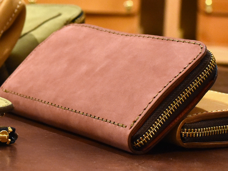 ヌバックの銀面の様子