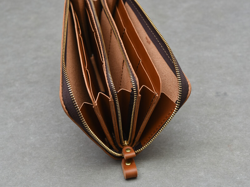 ラージファスナーウォレット(GS-68) マチ