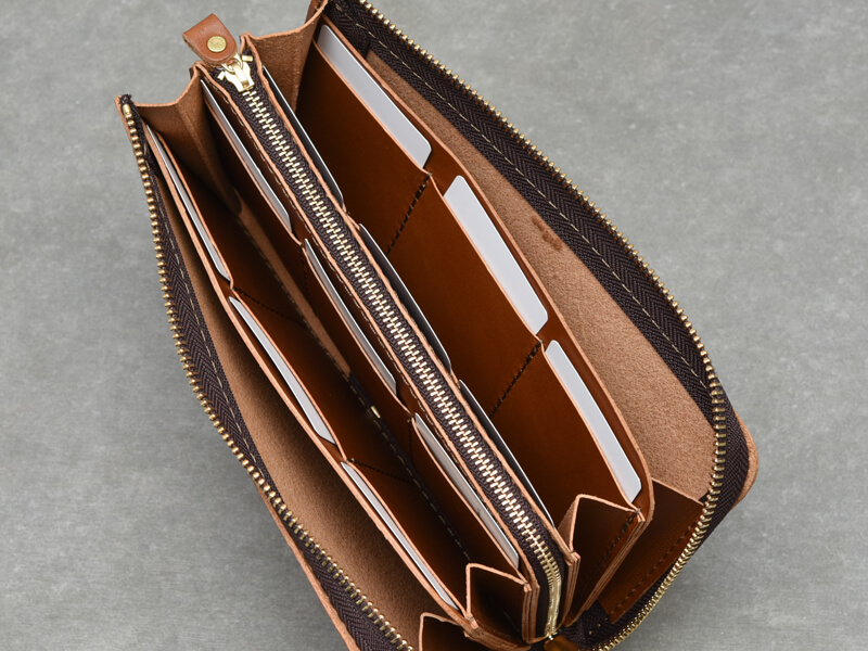 ラージファスナーウォレット(GS-68) カードポケット