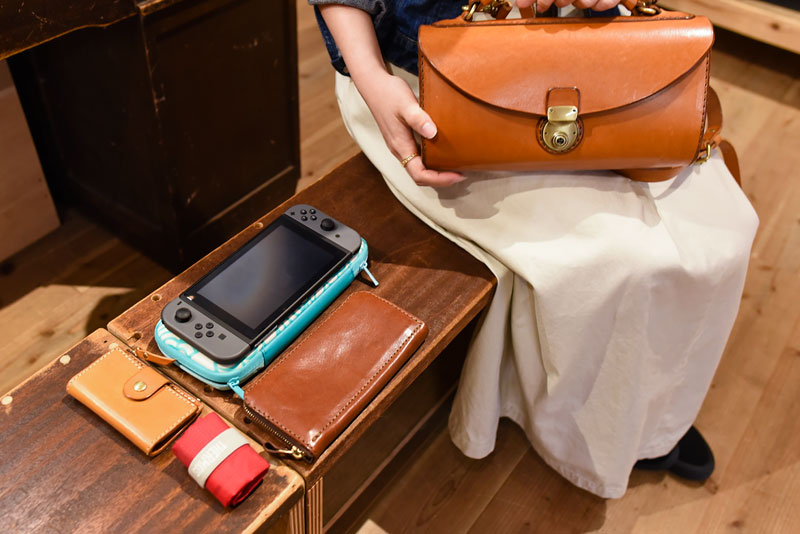 プリンショルダー スタッフ収納例2