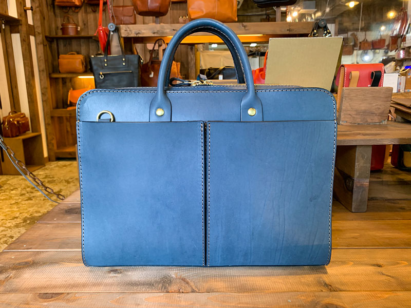 二本手2wayビジネスバッグ(BW-20) デニムブルー