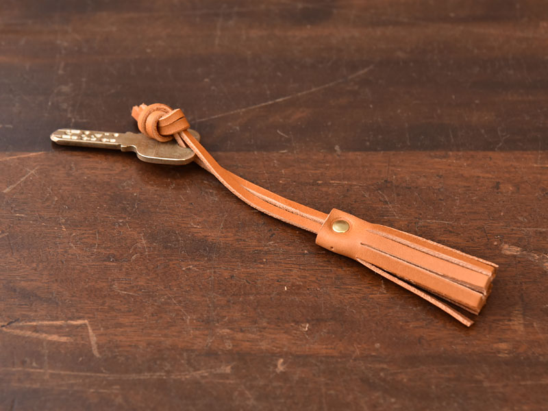 特製:タッセルキーホルダー 鍵使用