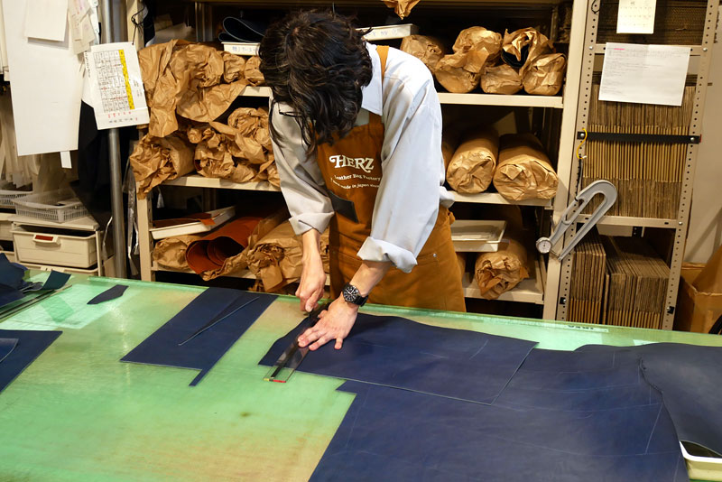 大阪店の工房の様子