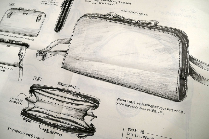 ヘルツ商品のスケッチ