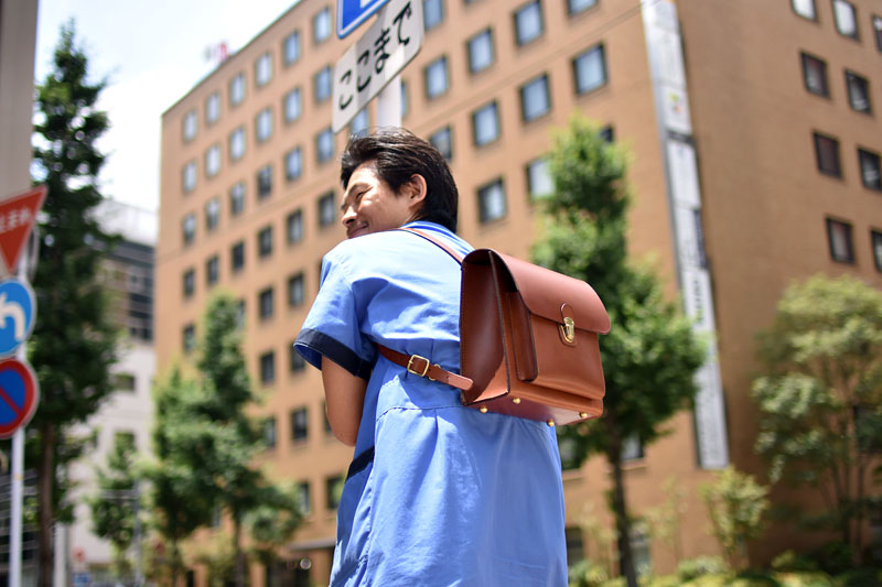 ミニリュック(MB-2108) 熊谷着用