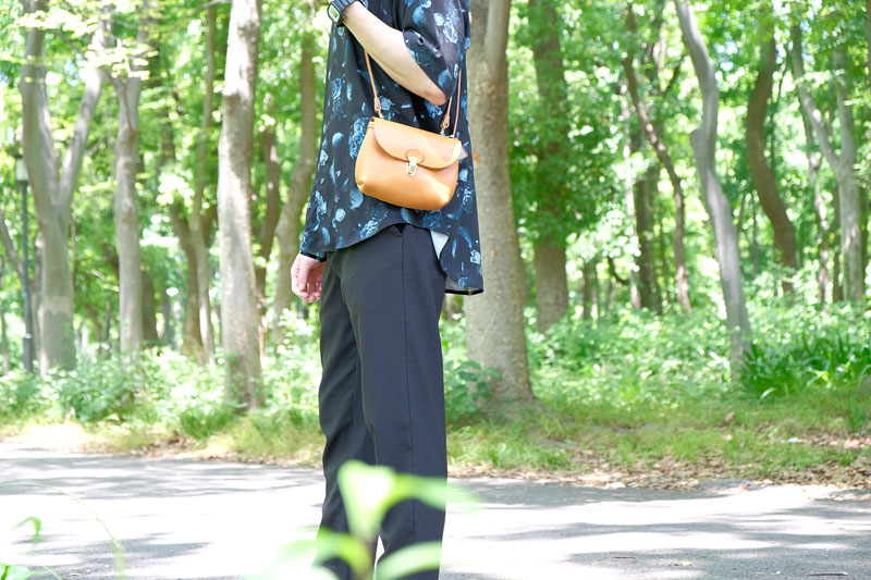 ポンポネポシェット(MB-2101) メンズ着用