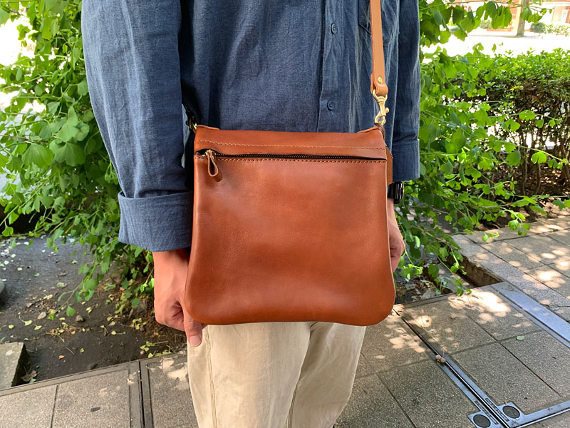 リバーシブルショルダーバッグ(CK-124)　後面