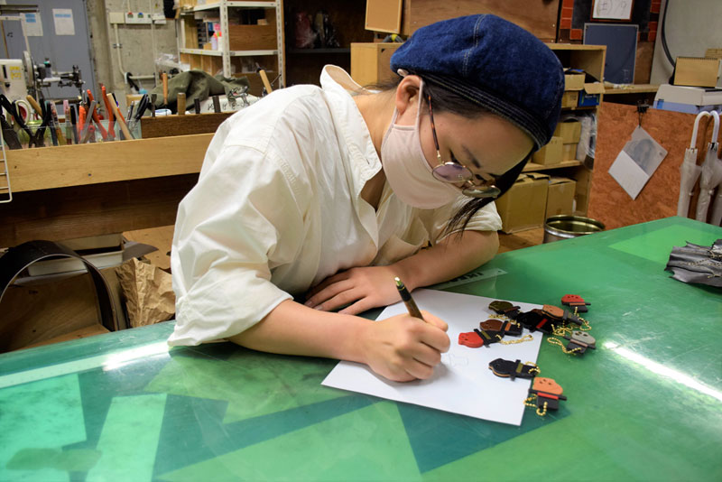 10月キーホルダーの制作者・﨑田からひと言