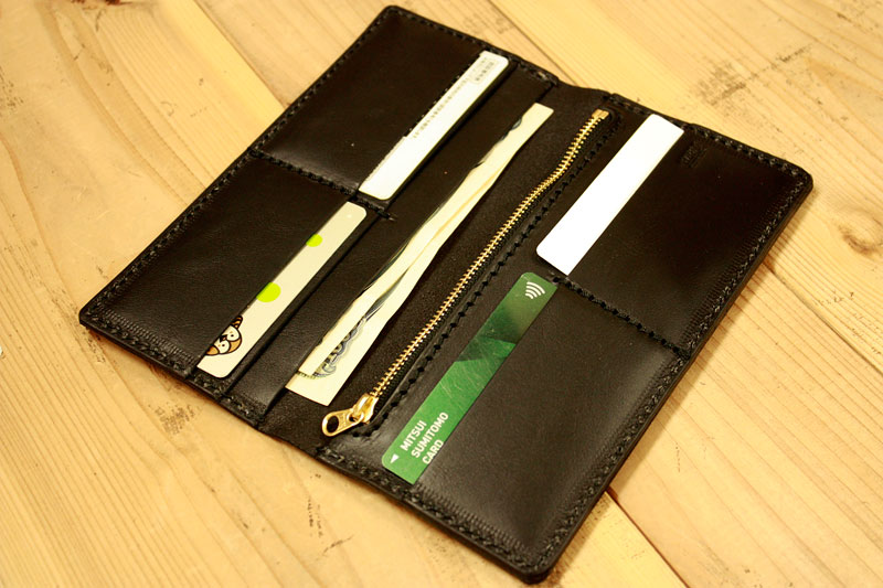ロングフラットウォレット(WL-6) 収納例
