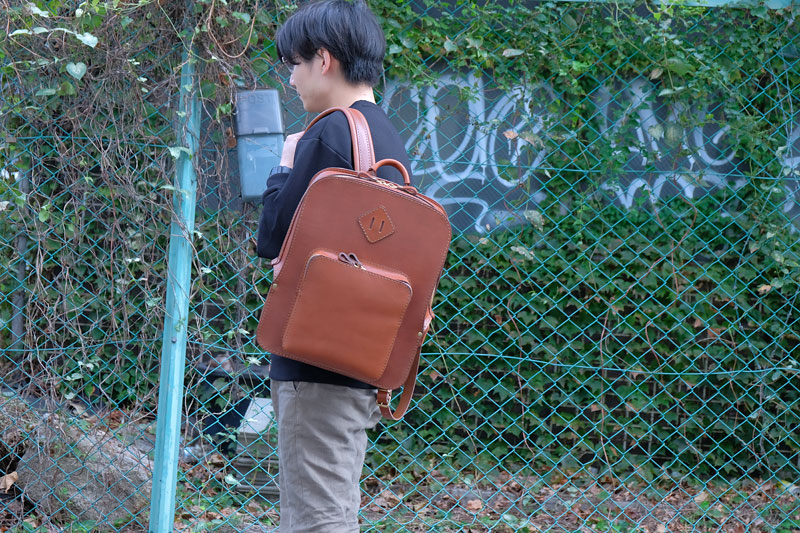 パフトゥリュック メンズ着用4