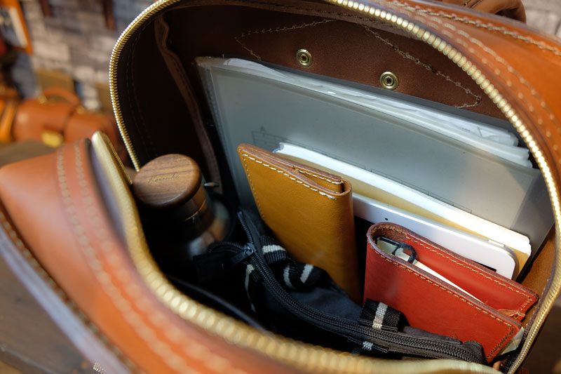 パフトゥリュック 内部収納