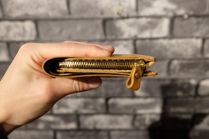 スクワールウォレット 側面