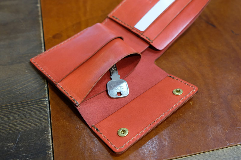 平ら財布 小銭入れ他用途