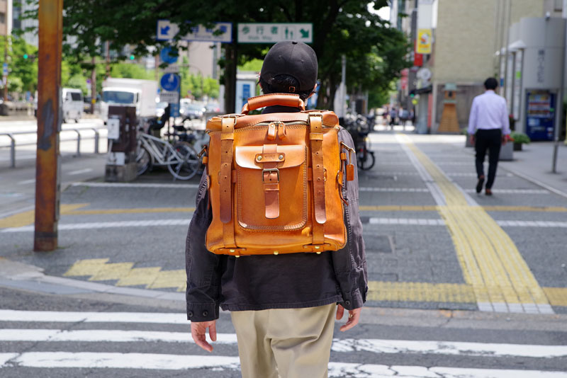 大型ギャジット3wayリュック(A-21) メンズ着用