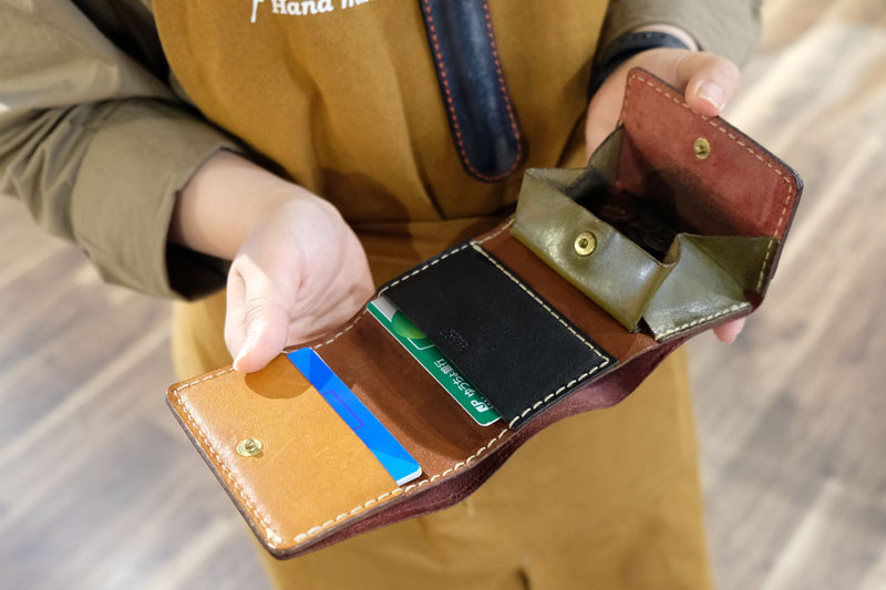 一寸ウォレット(WS-2) 見開き2