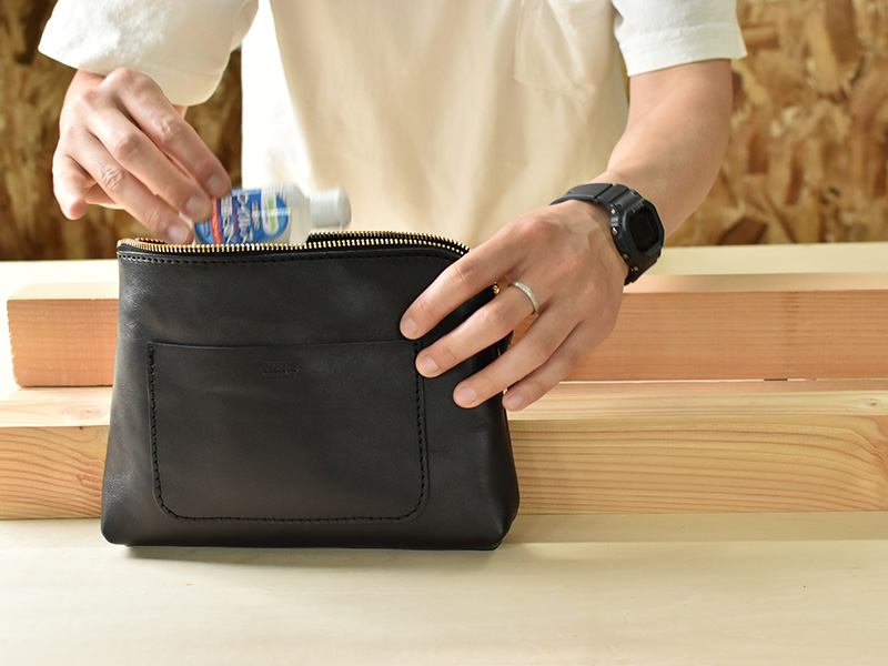 マチ付きポーチ(KF-114)Lサイズ収納7