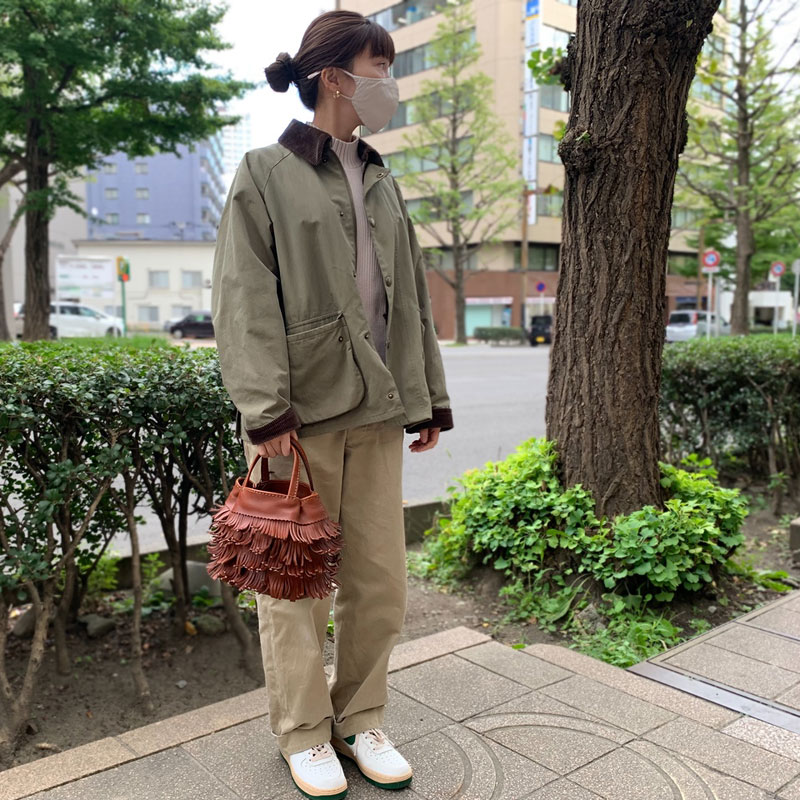 フリンジトート 仙台店スタッフ佐藤着用