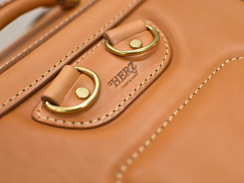 縦型ランドセル・玉縫い(R-51-A)キャメル製作の様子5