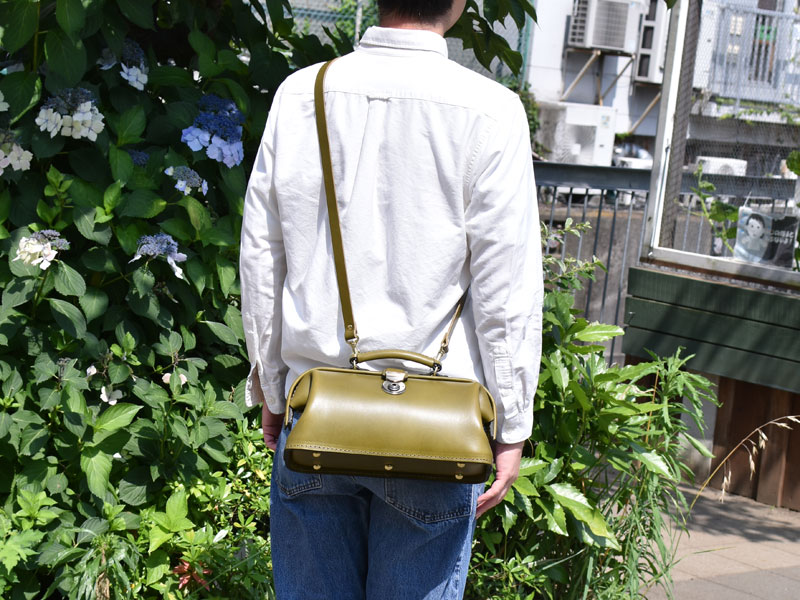 ミニドクターバッグ(CW-106) ショルダー(男性)