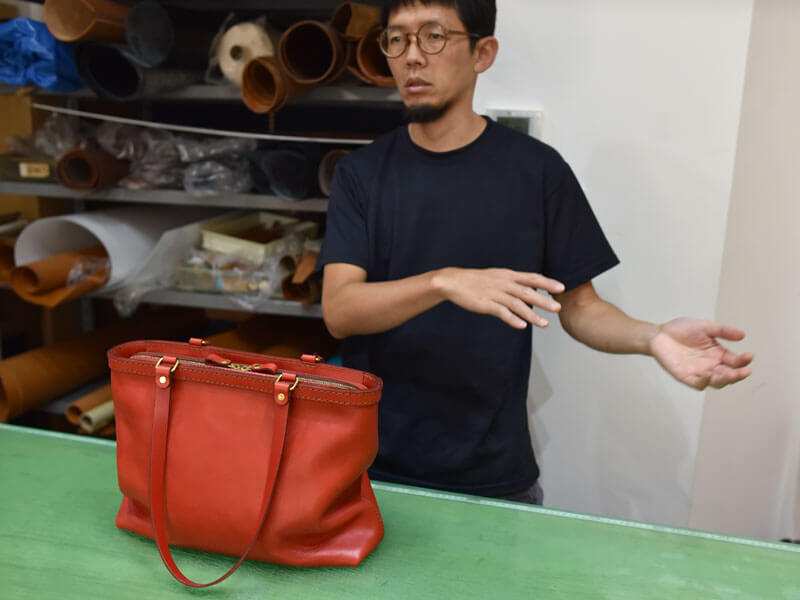 作り手:村松とファスナートート