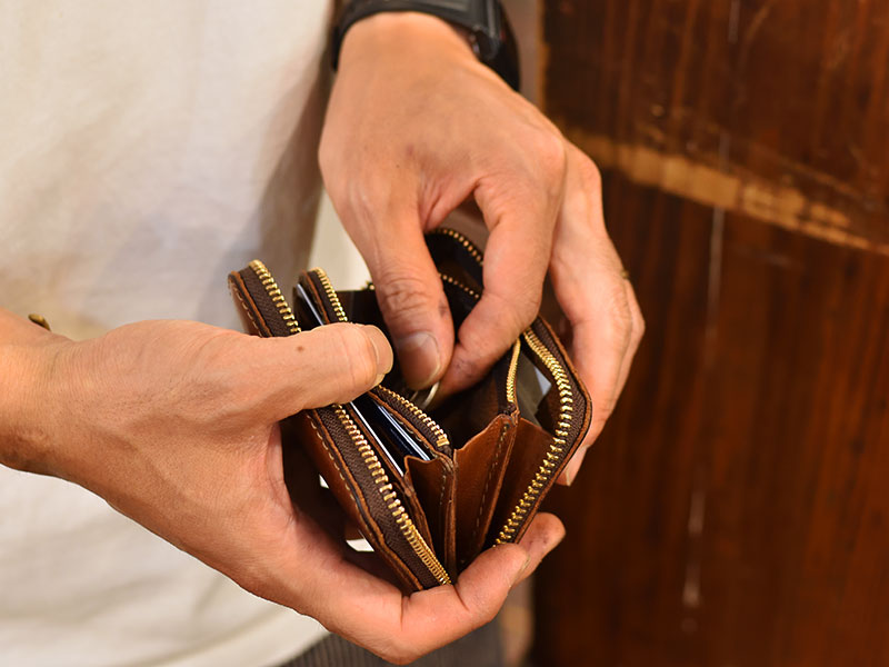 フルジップミニ財布(GS-75) 小銭