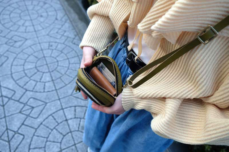 まんまるポシェット(AI-2324) 収納感