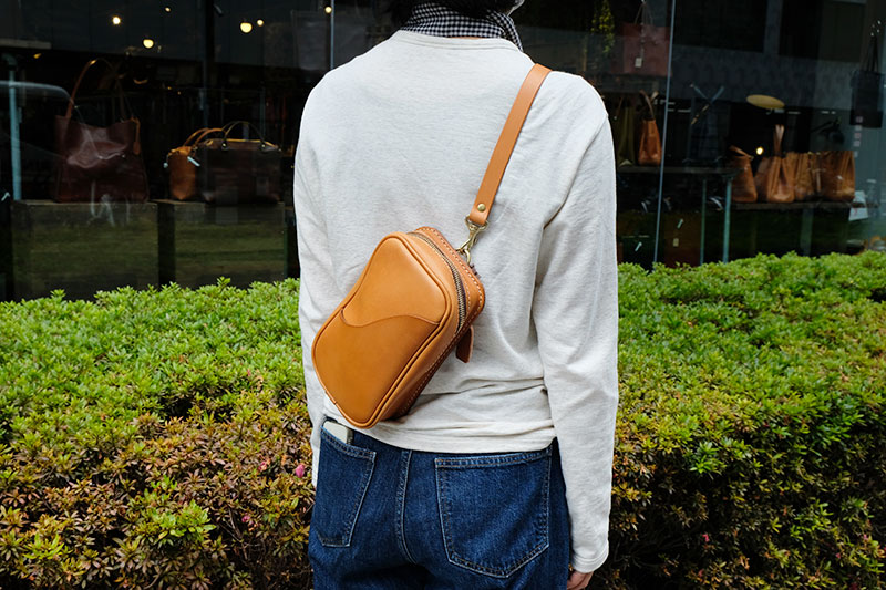 タテ型2wayボディバッグ(F-103)