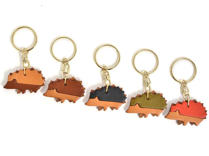 キーホルダー・ハリネズミ(KE-212) 各色