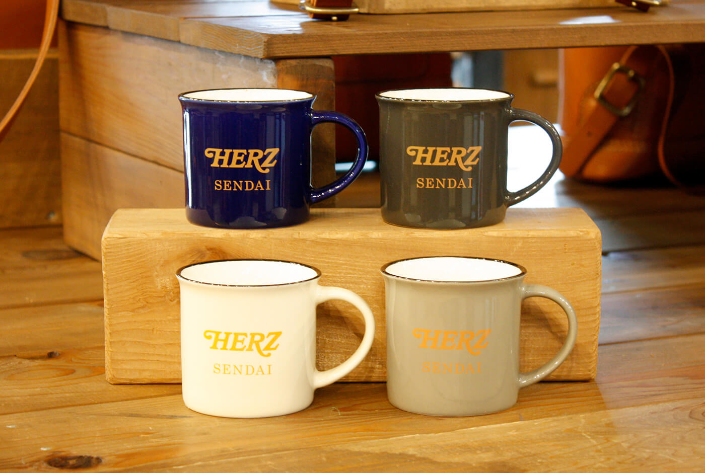 仙台店オリジナルマグカップ カラー展開