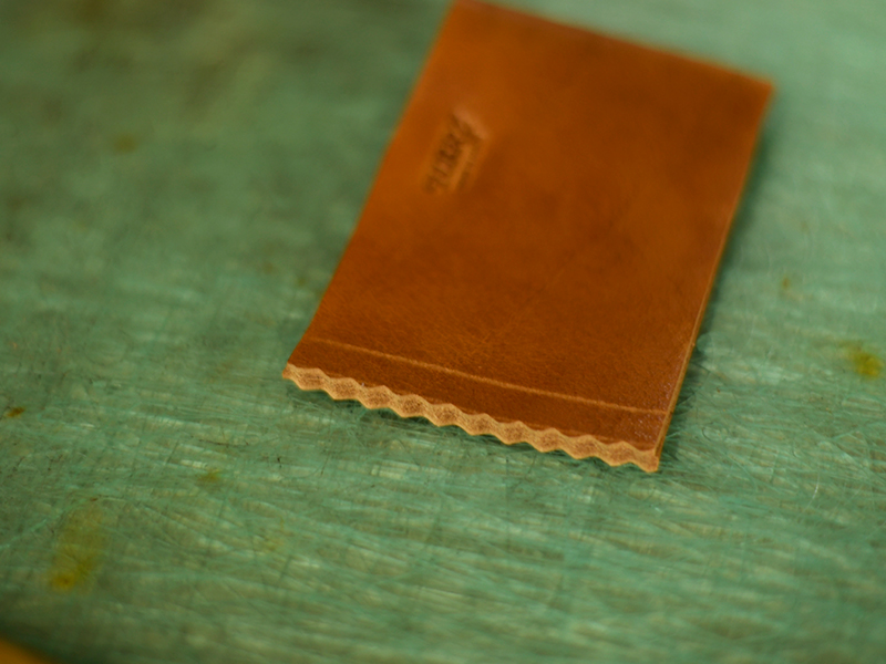 Lionウォレット(TN-105)の製作(ライオンの鬣2)