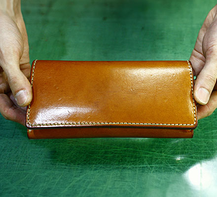 仙台店作り手：山川愛用「カード収納に強い長財布(WL-56)」